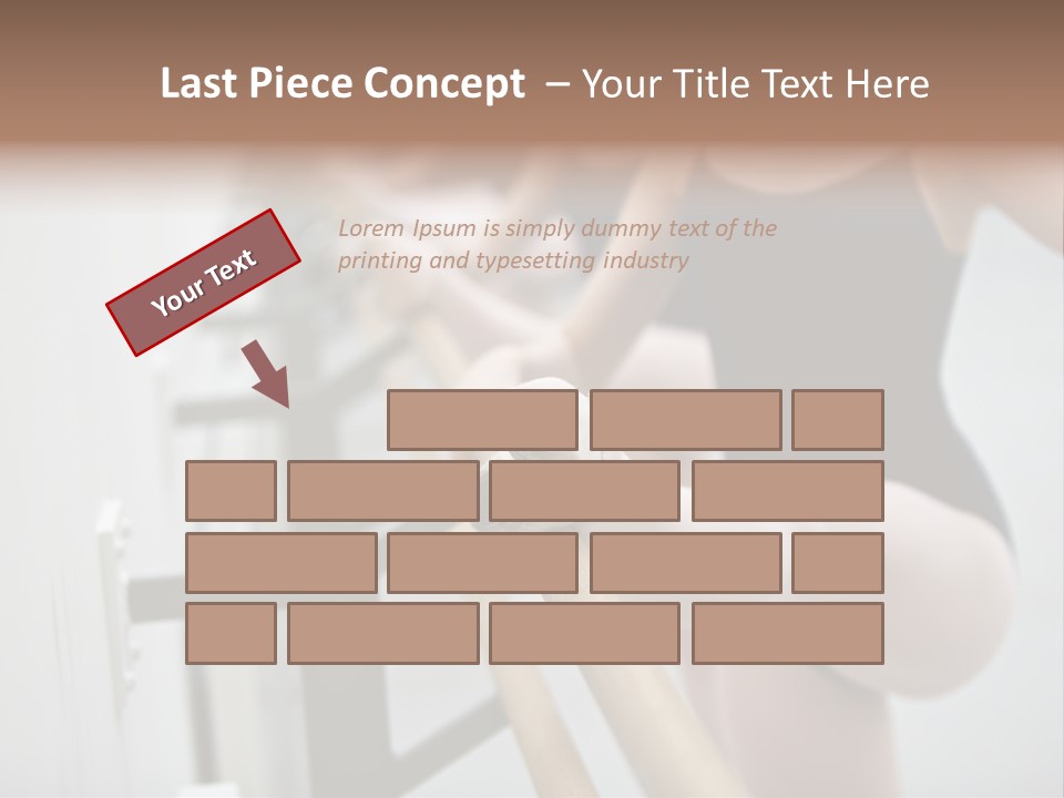 Ballet Shoe Studio Dance Class PowerPoint Template