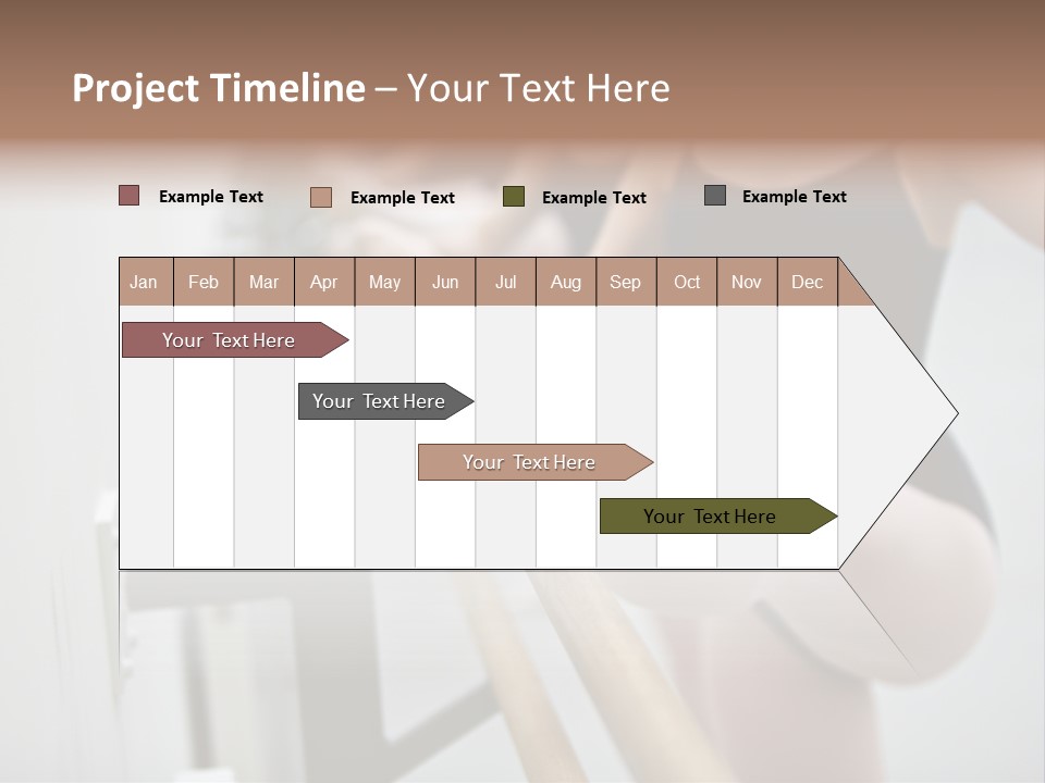 Ballet Shoe Studio Dance Class PowerPoint Template