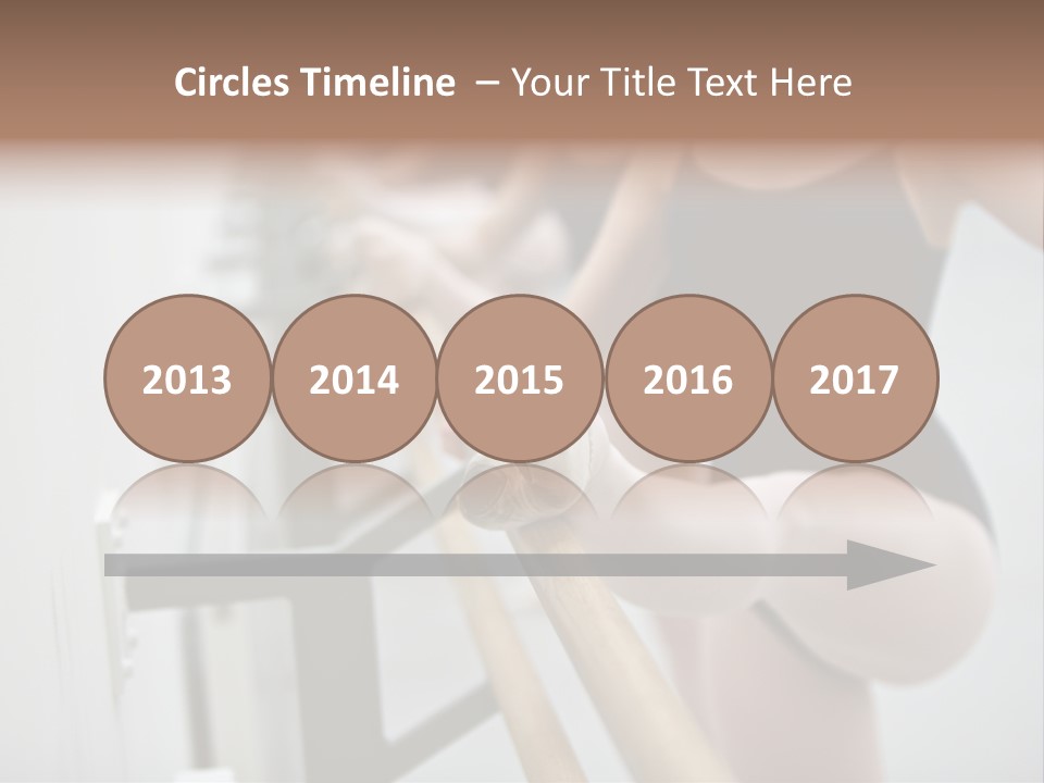 Ballet Shoe Studio Dance Class PowerPoint Template