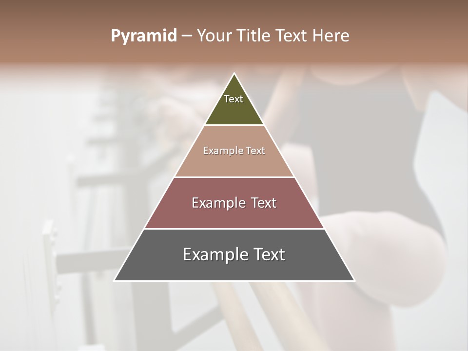 Ballet Shoe Studio Dance Class PowerPoint Template