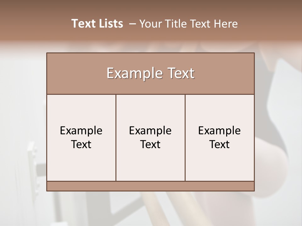 Ballet Shoe Studio Dance Class PowerPoint Template
