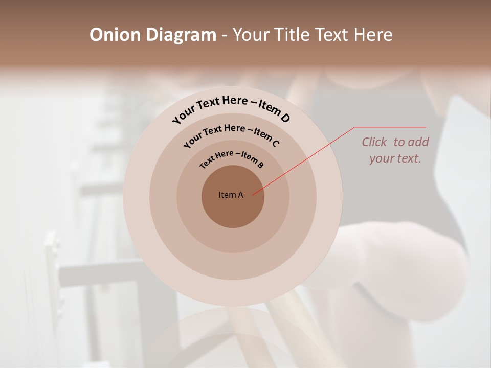 Ballet Shoe Studio Dance Class PowerPoint Template