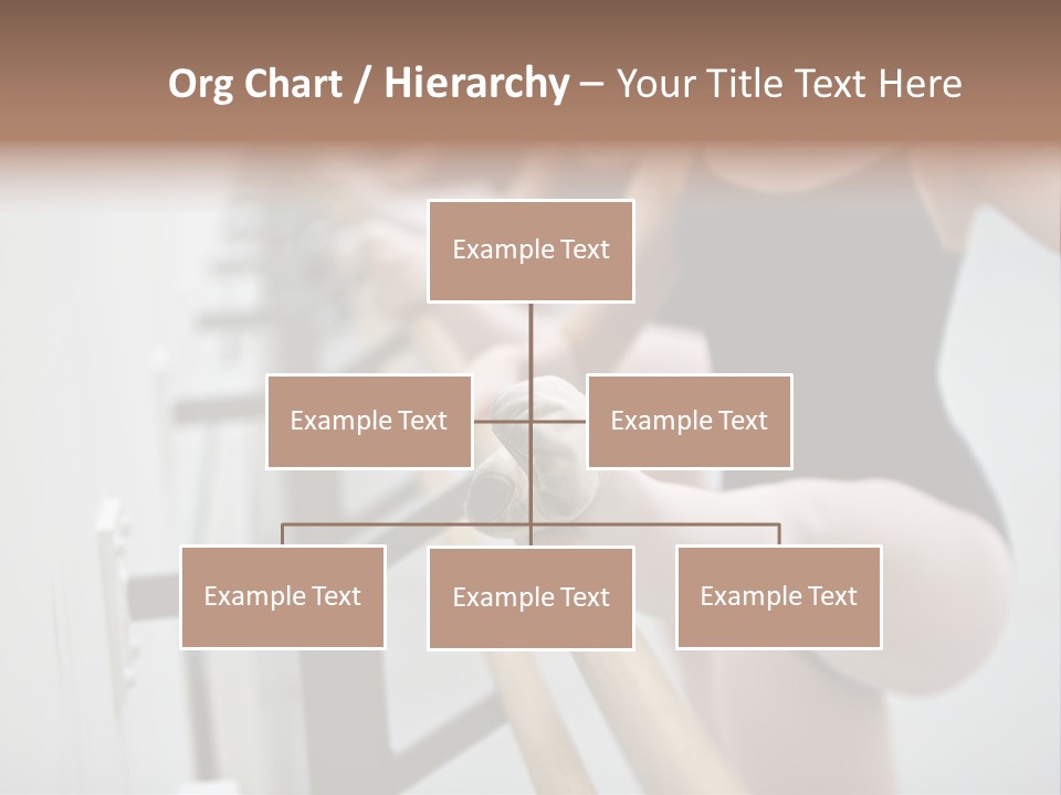 Ballet Shoe Studio Dance Class PowerPoint Template