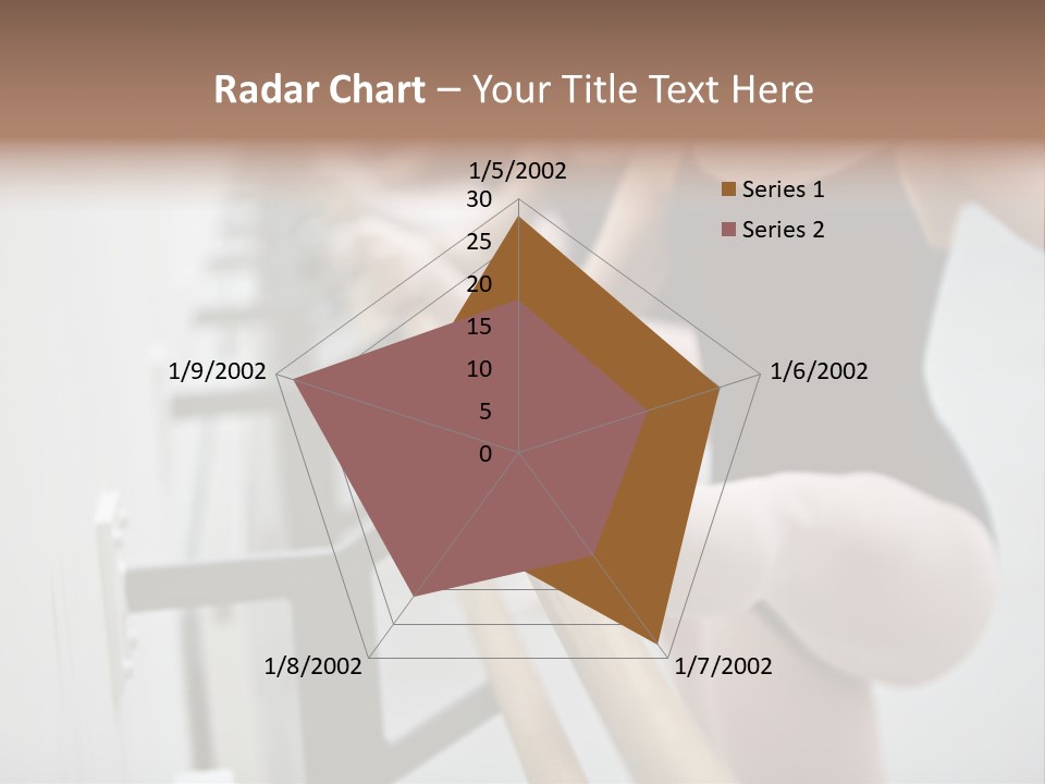 Ballet Shoe Studio Dance Class PowerPoint Template