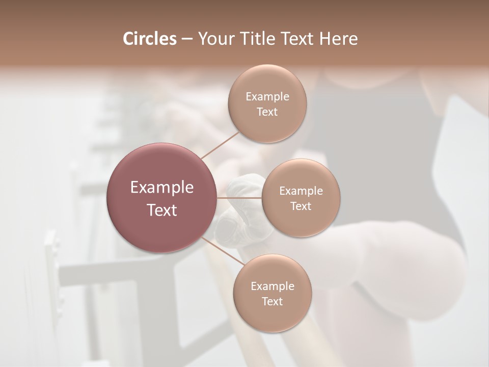 Ballet Shoe Studio Dance Class PowerPoint Template