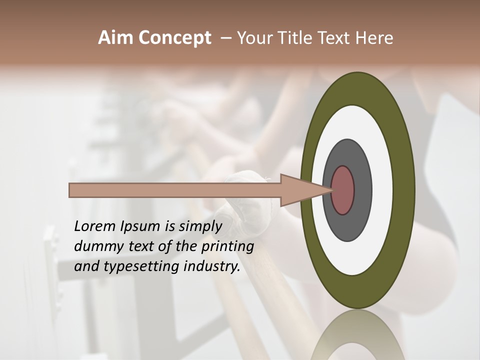 Ballet Shoe Studio Dance Class PowerPoint Template