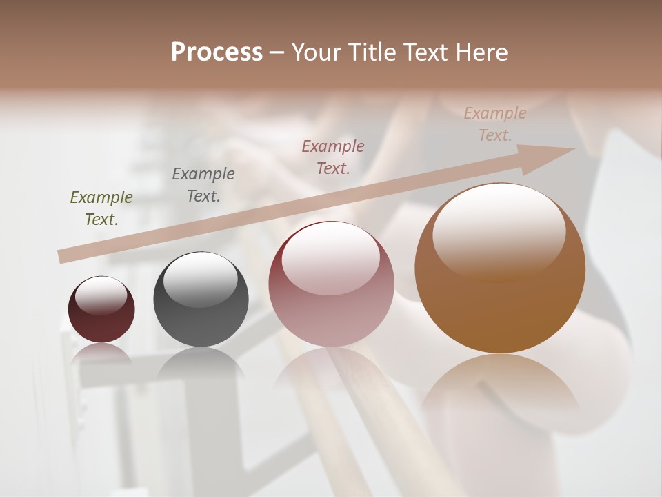 Ballet Shoe Studio Dance Class PowerPoint Template