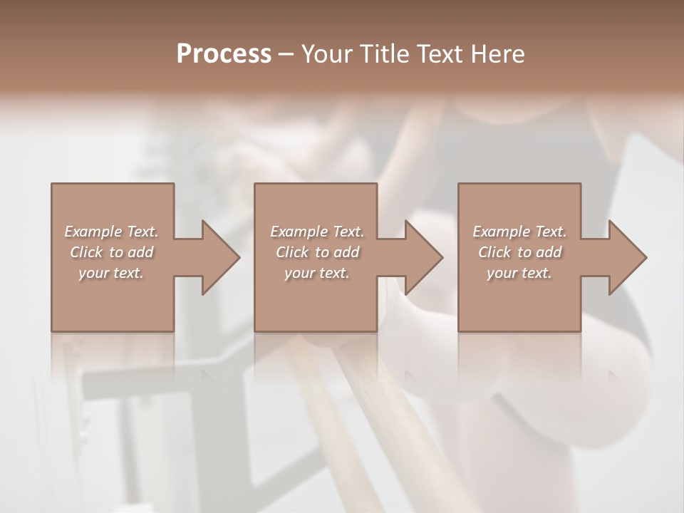 Ballet Shoe Studio Dance Class PowerPoint Template