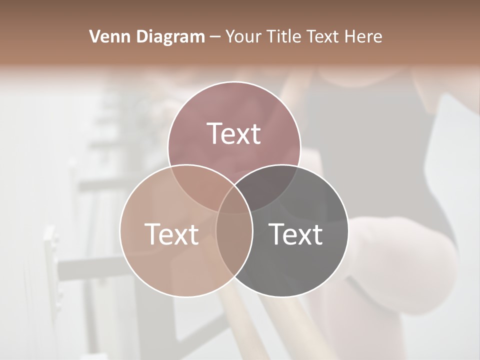 Ballet Shoe Studio Dance Class PowerPoint Template