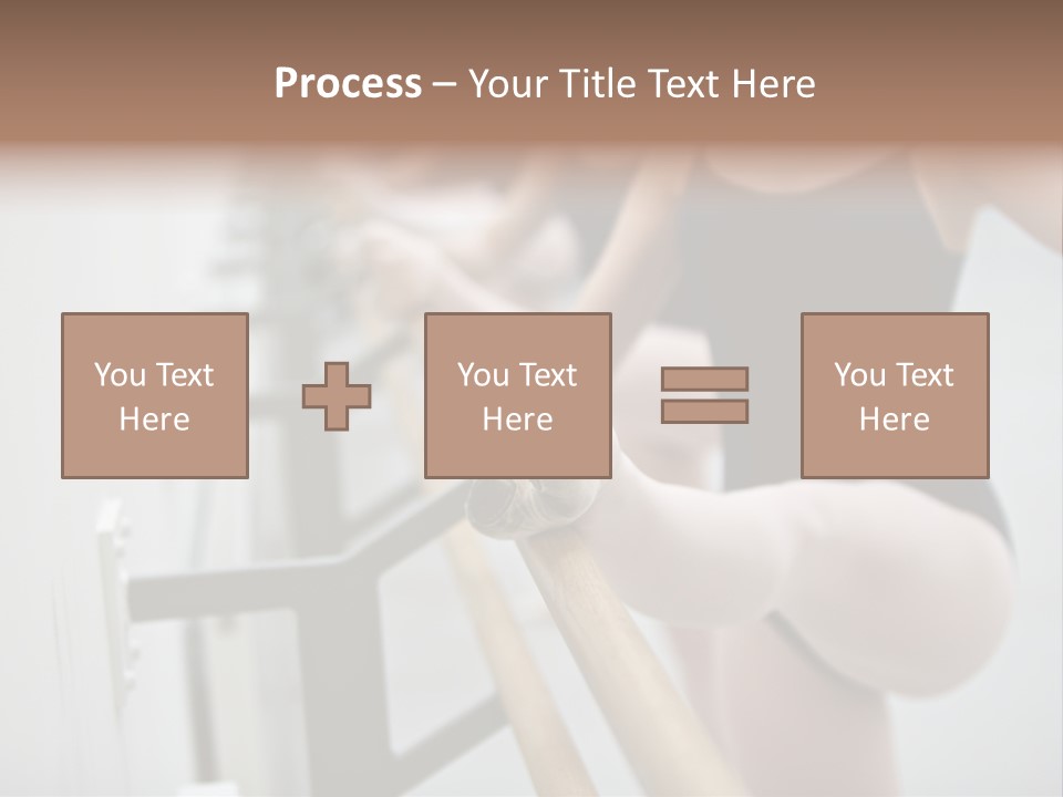 Ballet Shoe Studio Dance Class PowerPoint Template