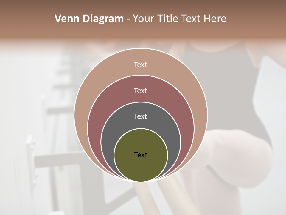 Ballet Shoe Studio Dance Class PowerPoint Template