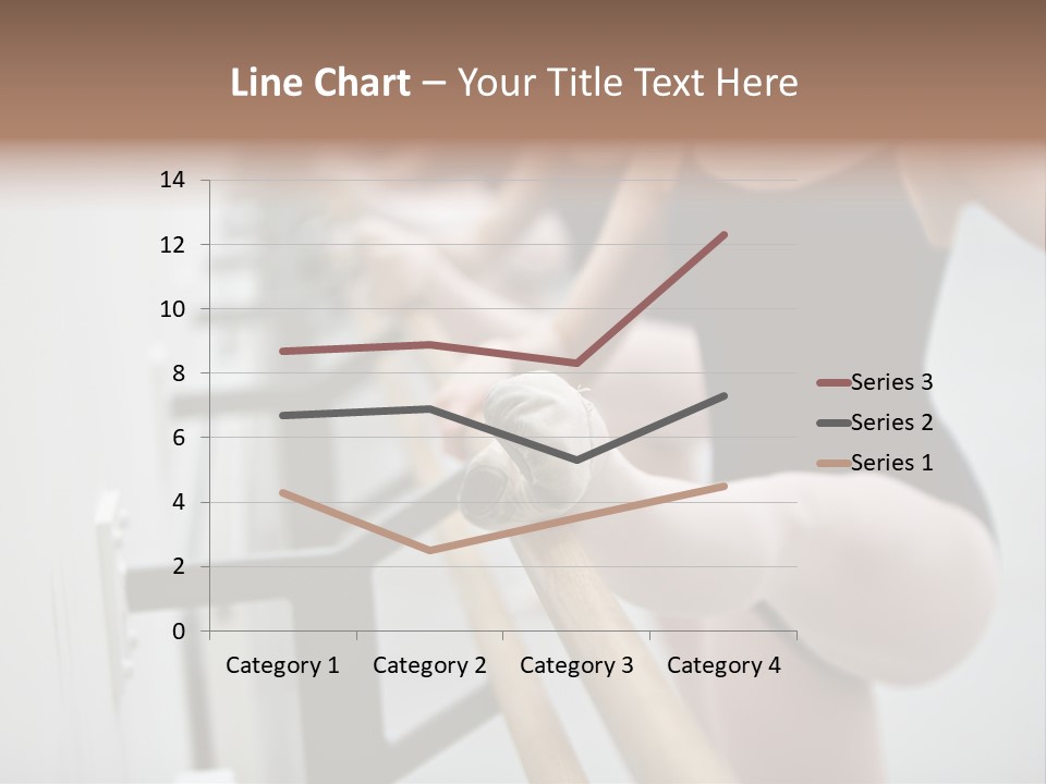 Ballet Shoe Studio Dance Class PowerPoint Template