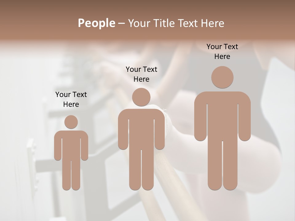 Ballet Shoe Studio Dance Class PowerPoint Template