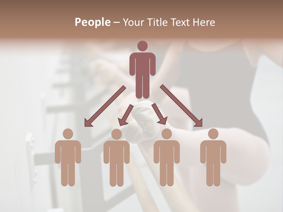 Ballet Shoe Studio Dance Class PowerPoint Template