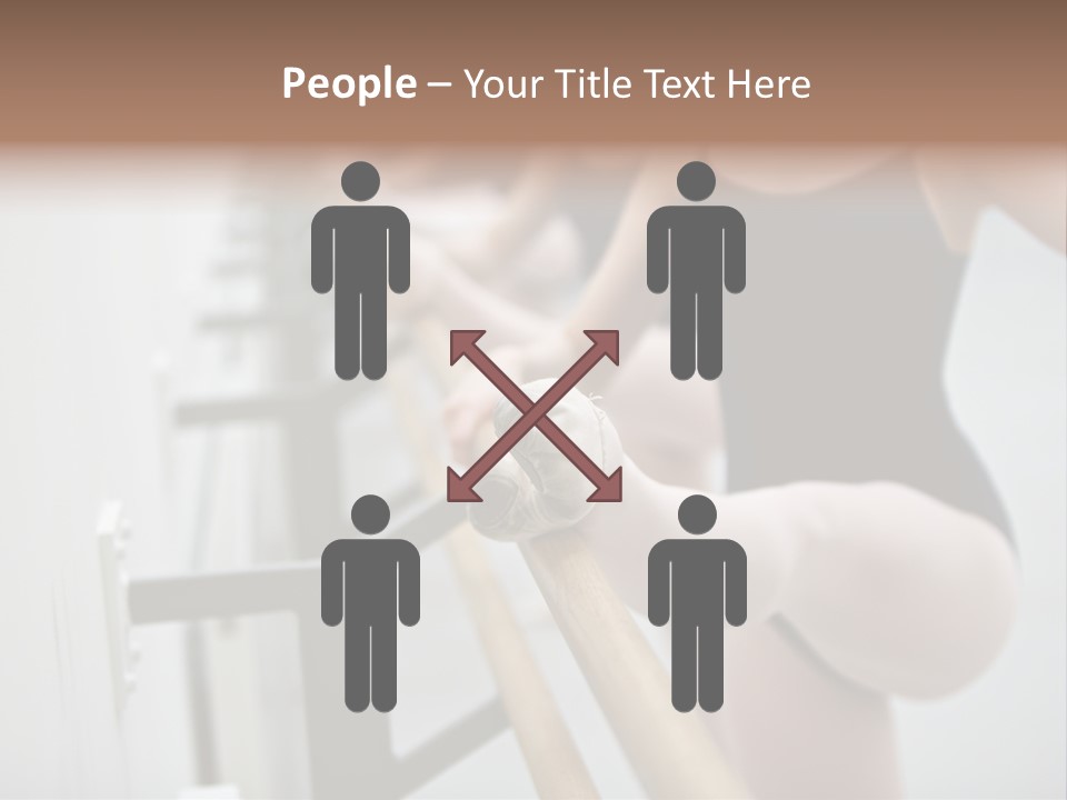 Ballet Shoe Studio Dance Class PowerPoint Template