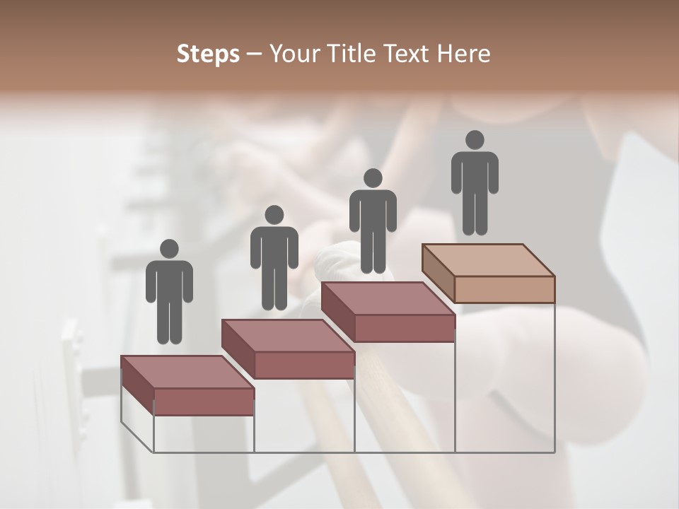 Ballet Shoe Studio Dance Class PowerPoint Template