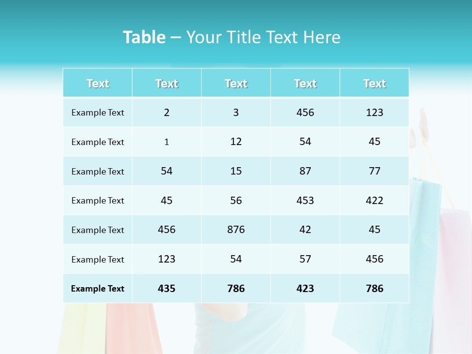 Stocky Clipart Workout PowerPoint Template