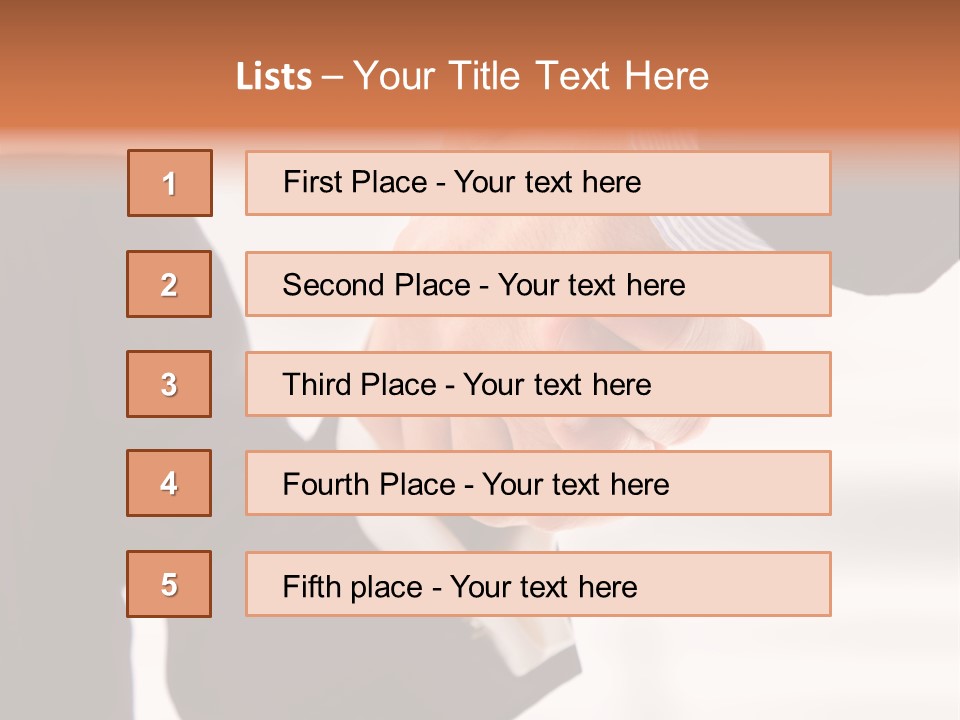 Boy Male Lifestyle PowerPoint Template
