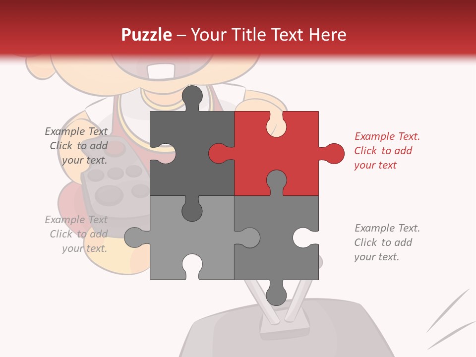 Health Heavyset Cutout PowerPoint Template