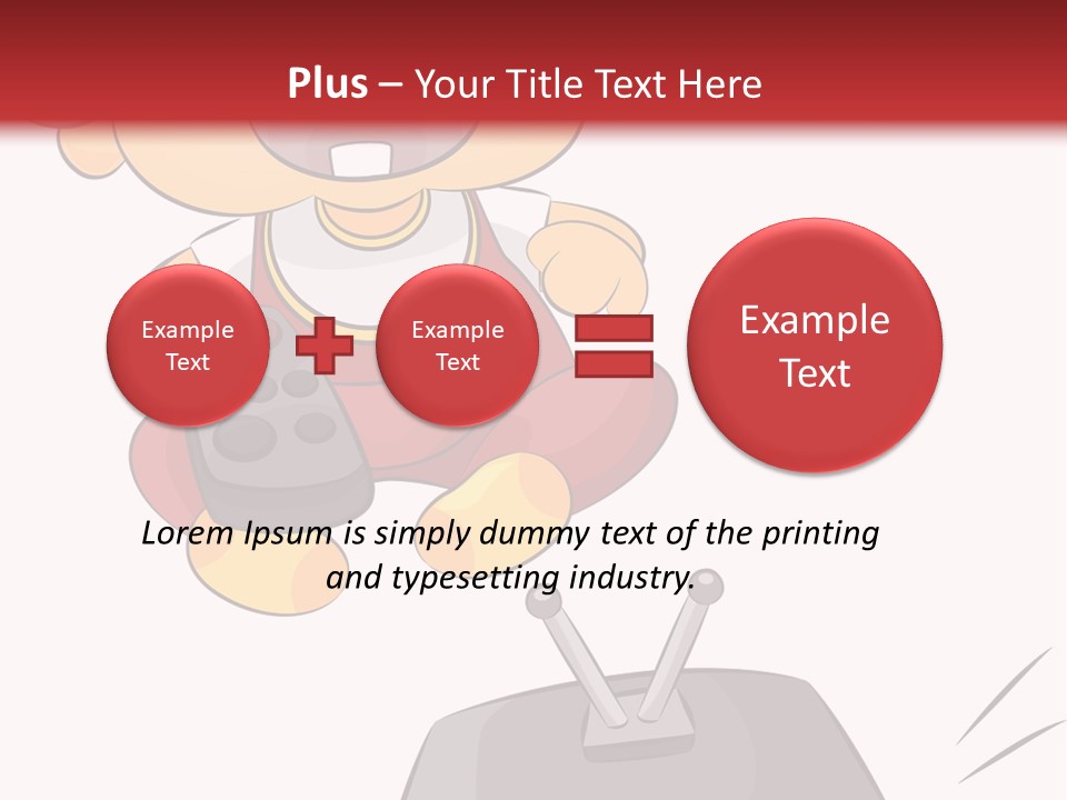 Health Heavyset Cutout PowerPoint Template