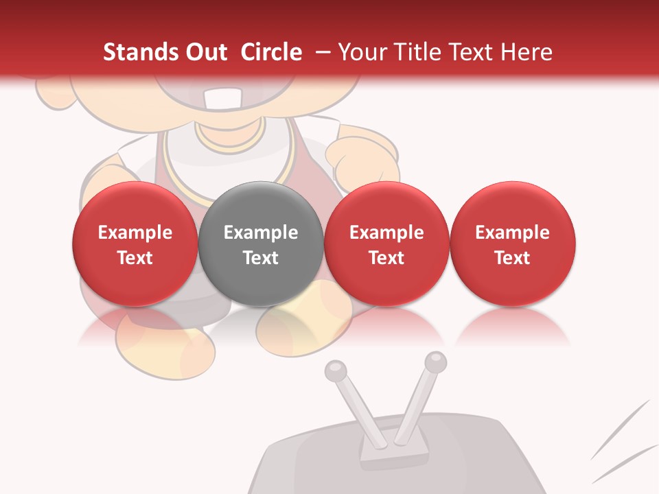 Health Heavyset Cutout PowerPoint Template