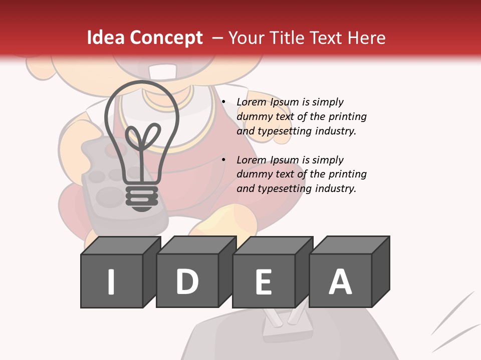 Health Heavyset Cutout PowerPoint Template