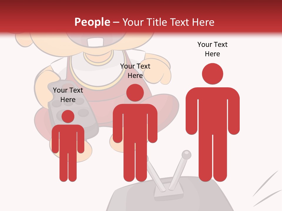 Health Heavyset Cutout PowerPoint Template