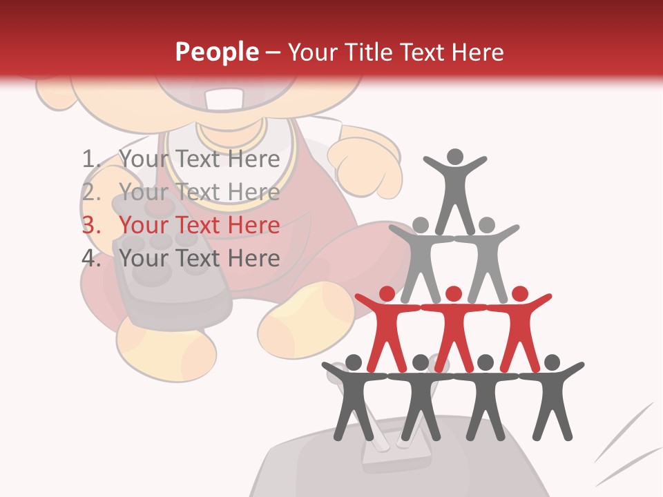 Health Heavyset Cutout PowerPoint Template