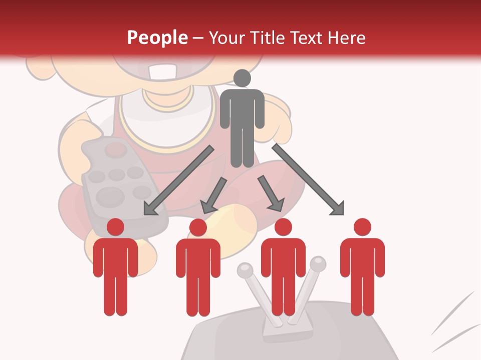 Health Heavyset Cutout PowerPoint Template