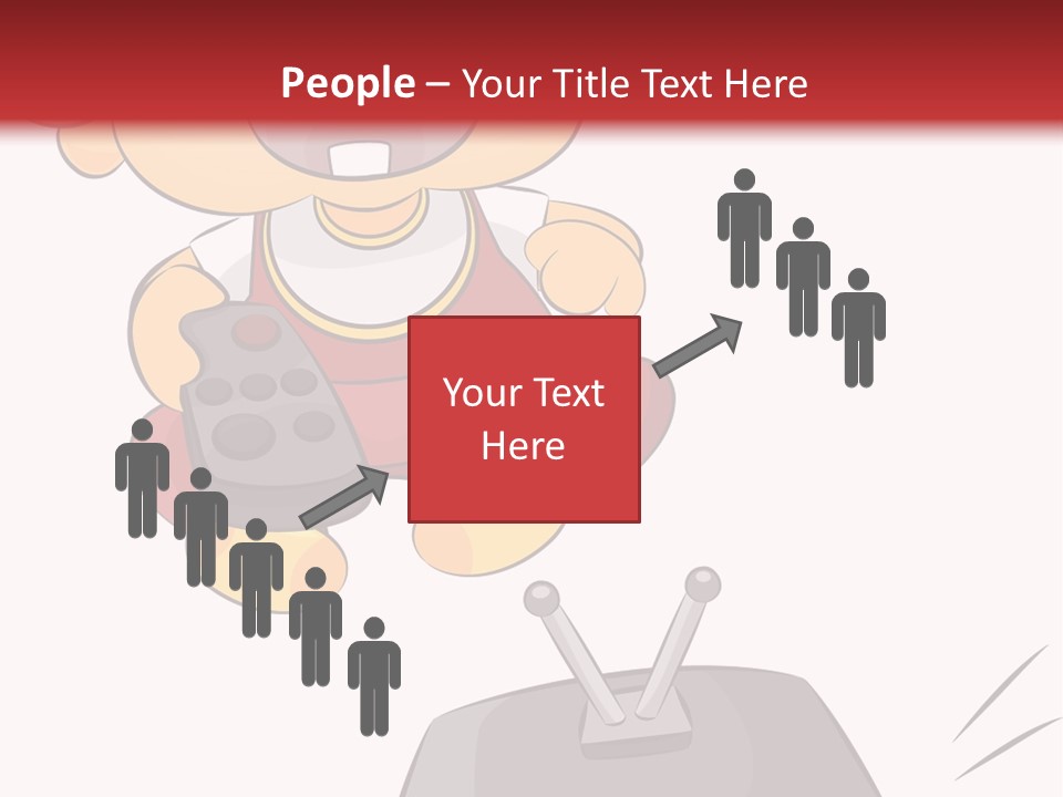 Health Heavyset Cutout PowerPoint Template