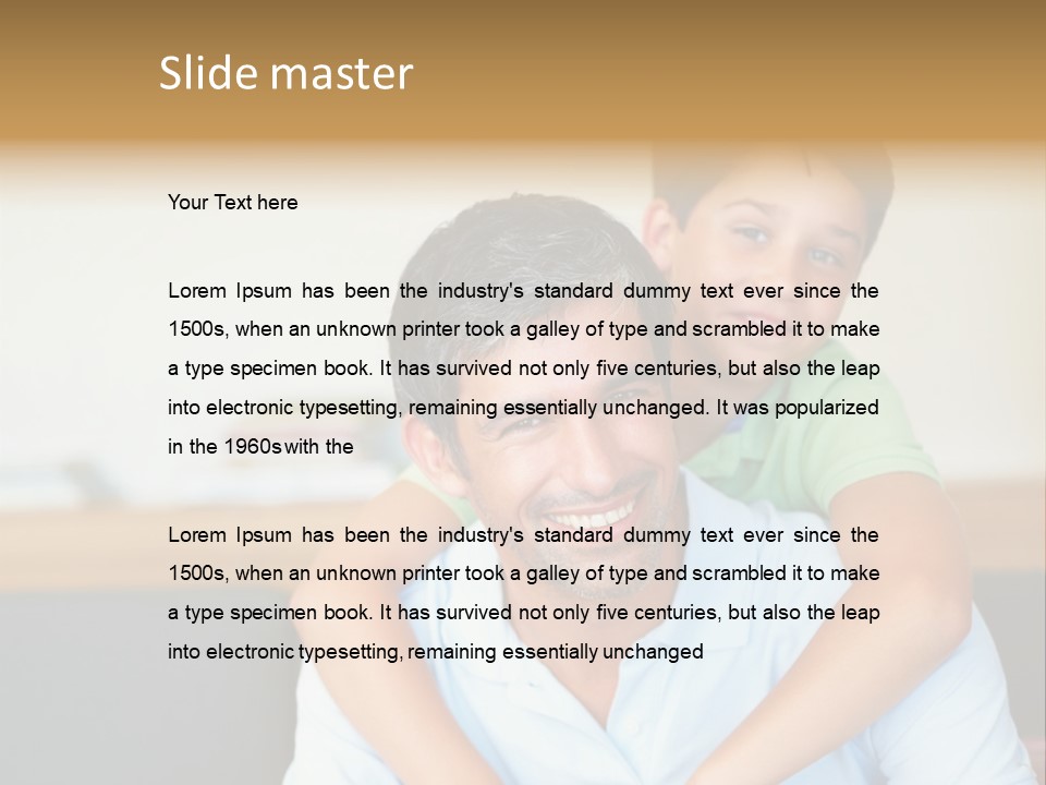 Pudgy Exercise Eps PowerPoint Template