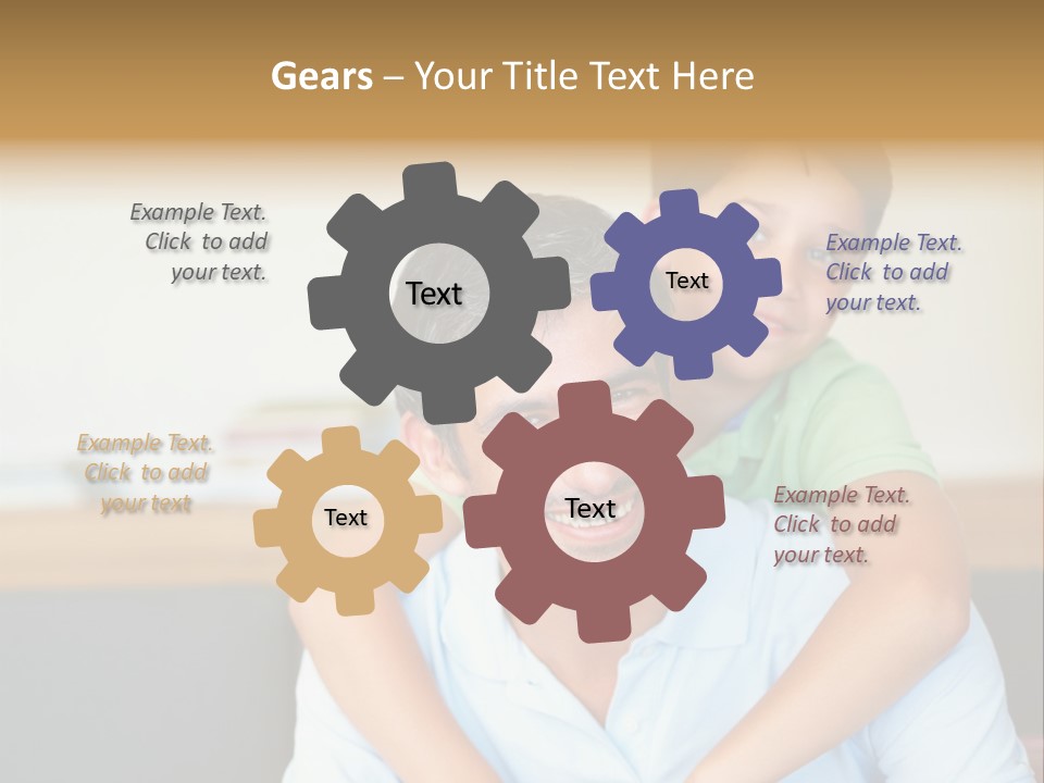 Pudgy Exercise Eps PowerPoint Template