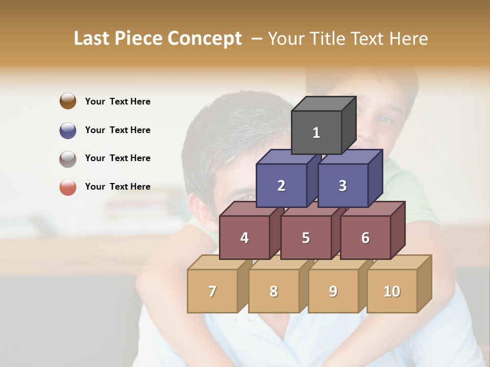 Pudgy Exercise Eps PowerPoint Template