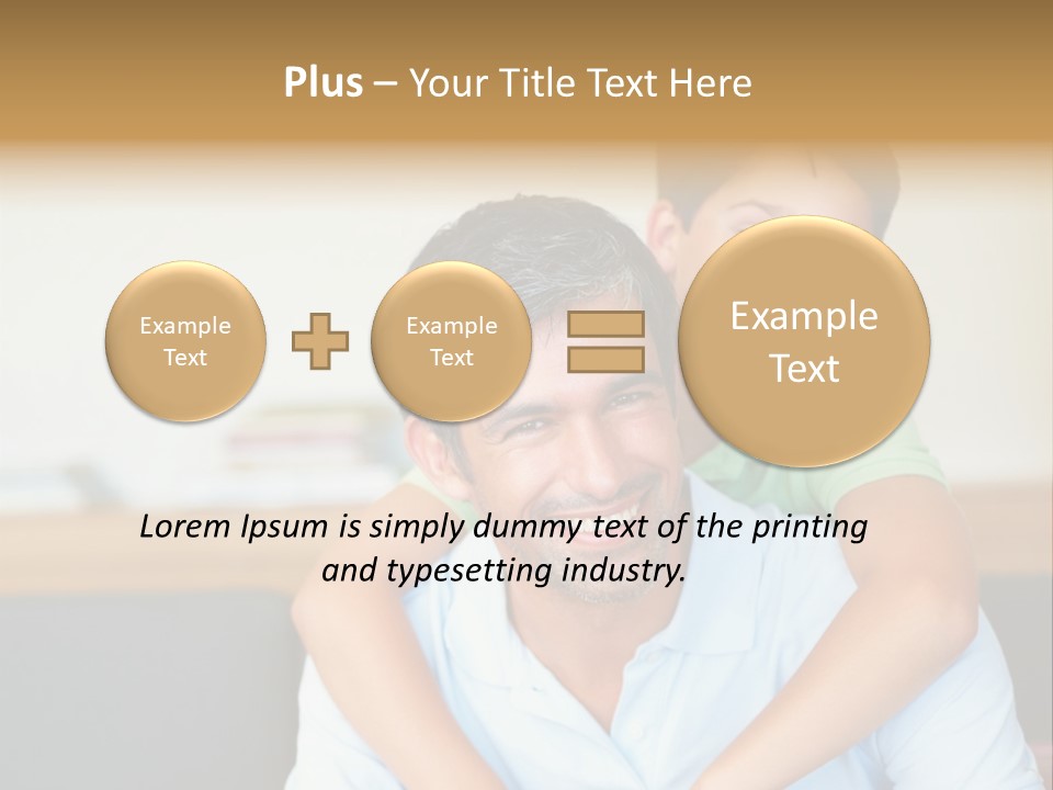 Pudgy Exercise Eps PowerPoint Template