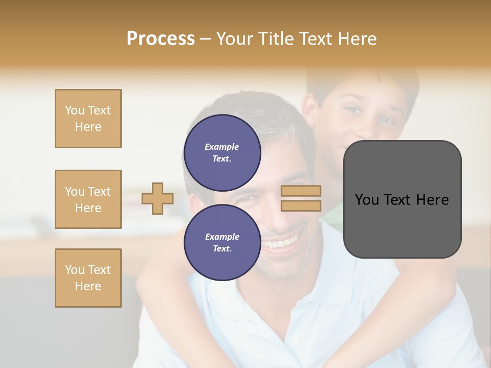 Pudgy Exercise Eps PowerPoint Template