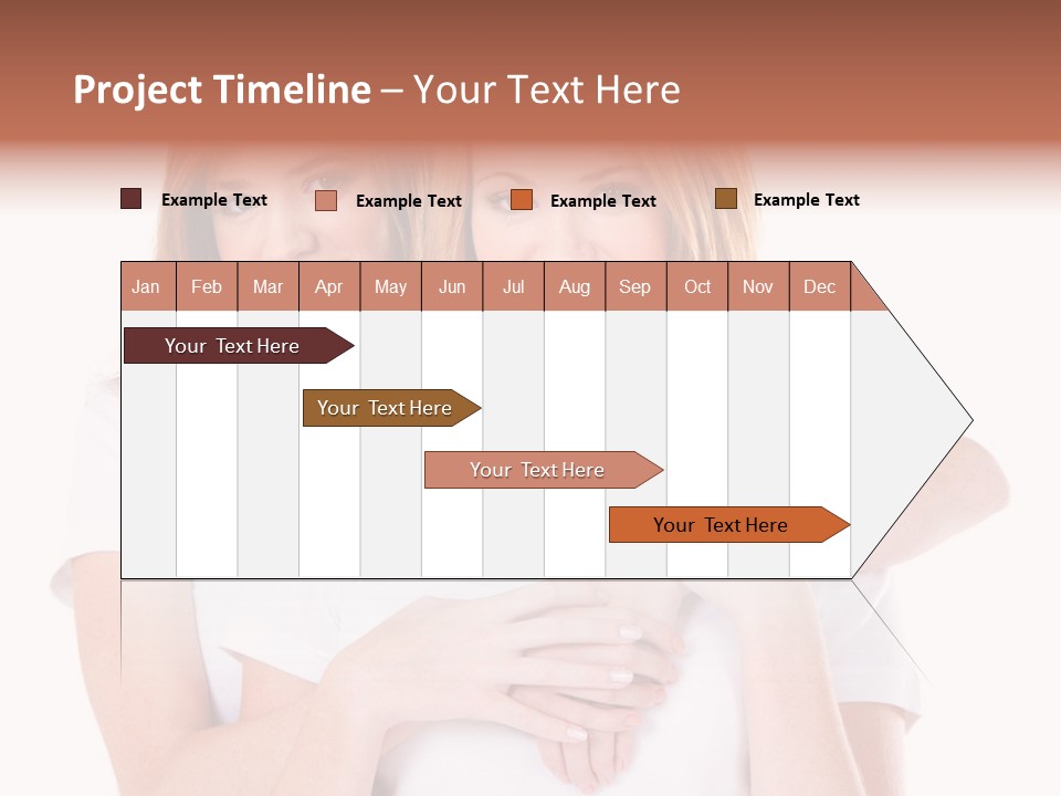 Illustration Pudgy Exercise PowerPoint Template