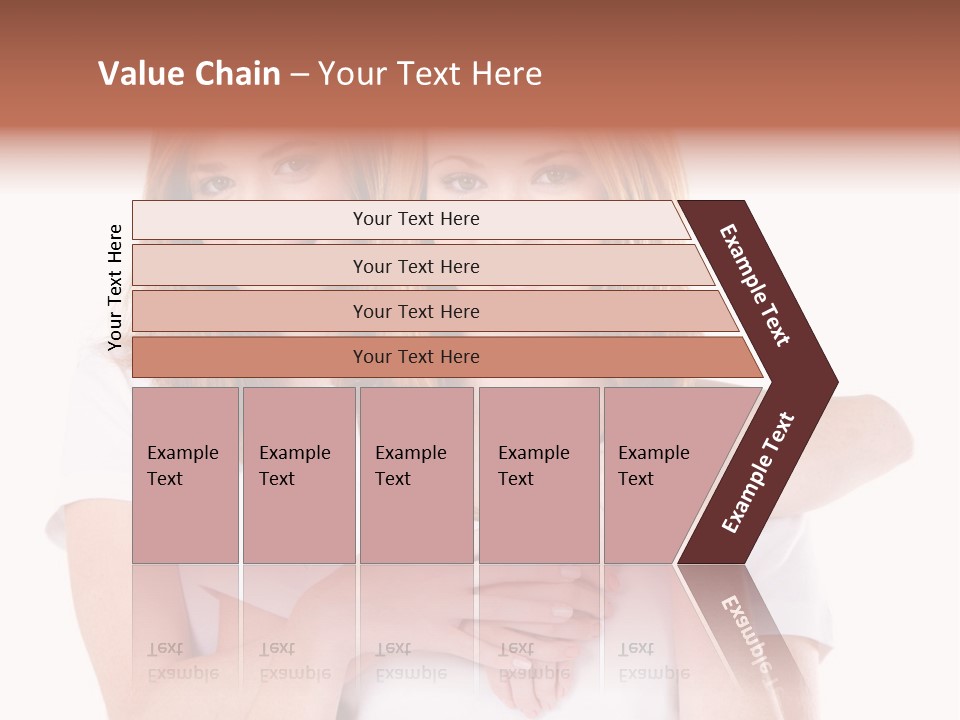 Illustration Pudgy Exercise PowerPoint Template