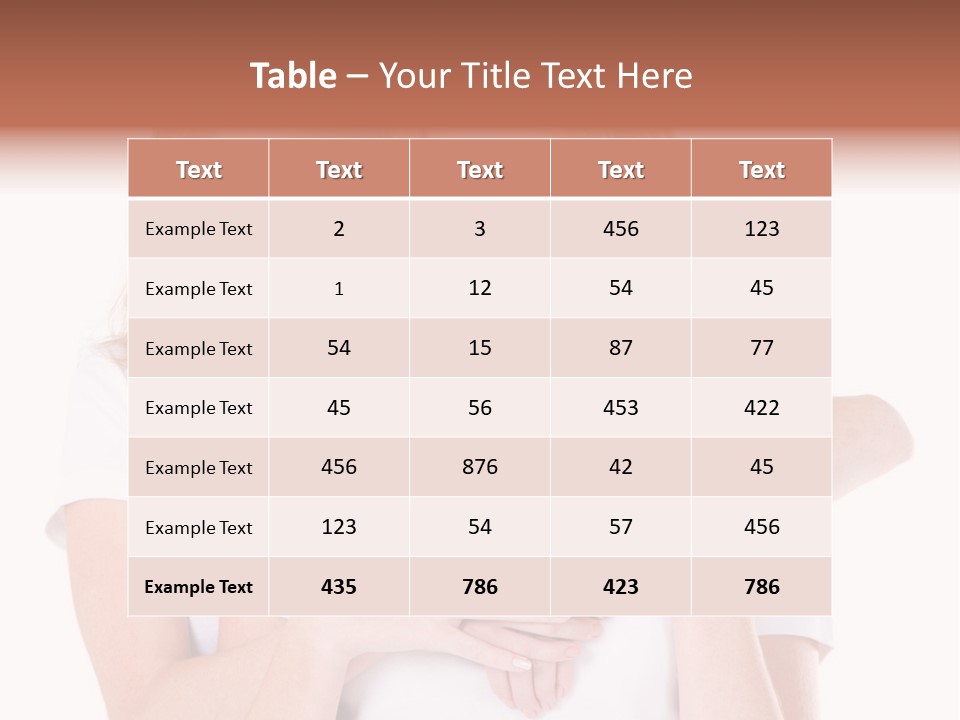 Illustration Pudgy Exercise PowerPoint Template
