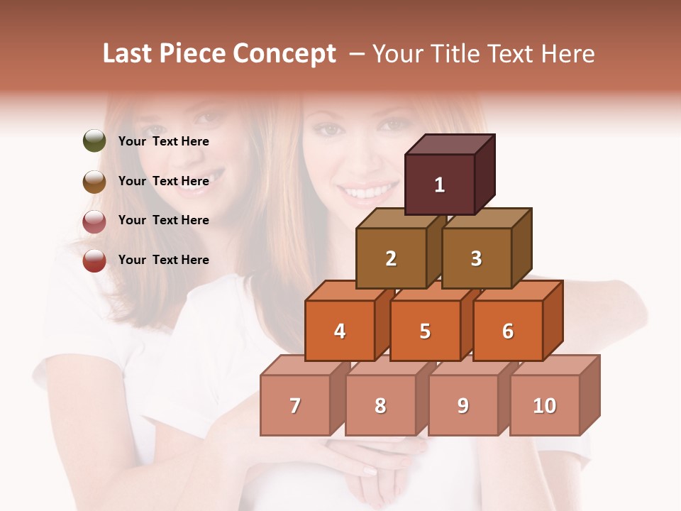 Illustration Pudgy Exercise PowerPoint Template