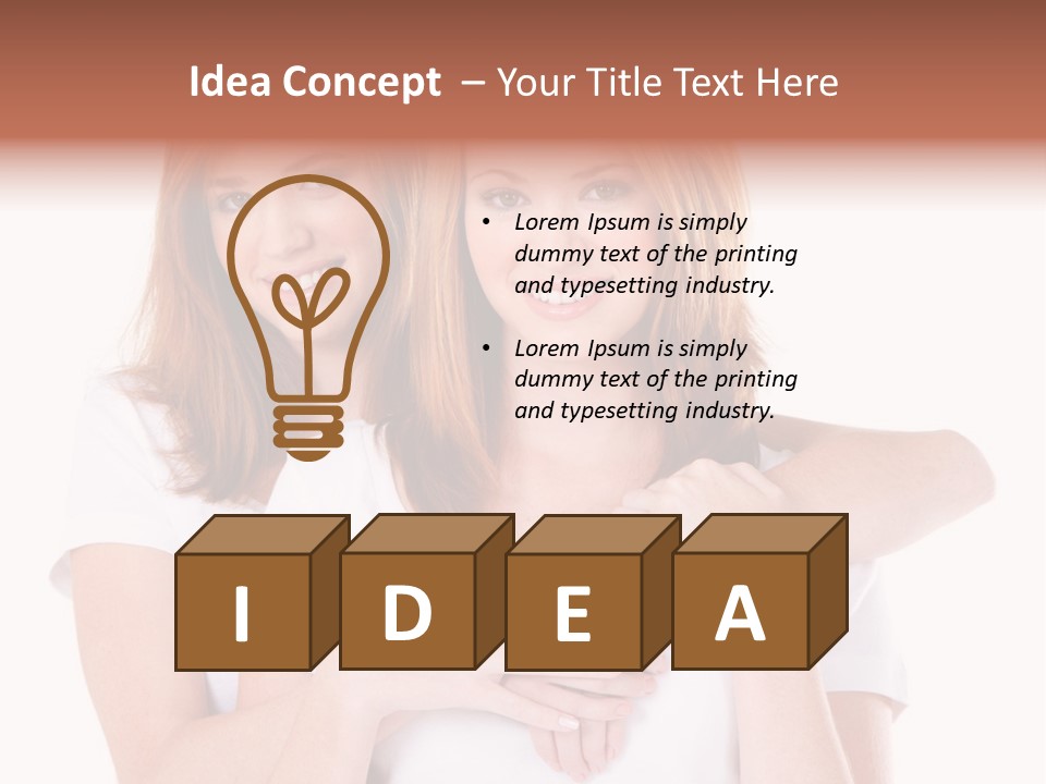 Illustration Pudgy Exercise PowerPoint Template