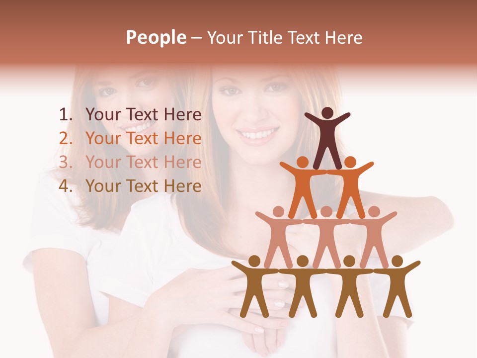 Illustration Pudgy Exercise PowerPoint Template