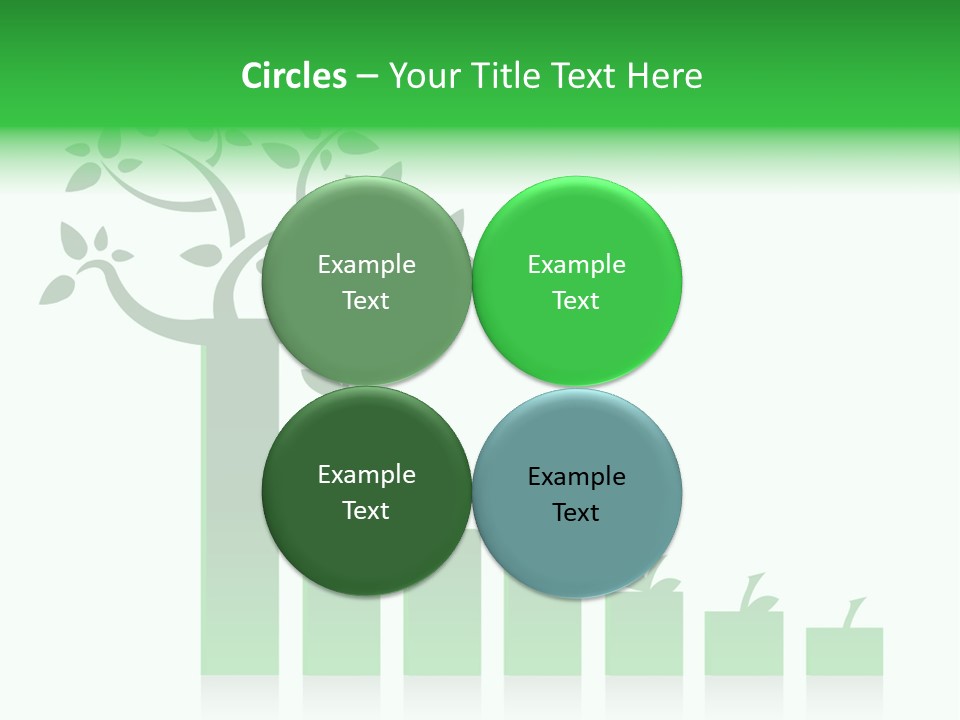 Cartoon People Exercise Young PowerPoint Template