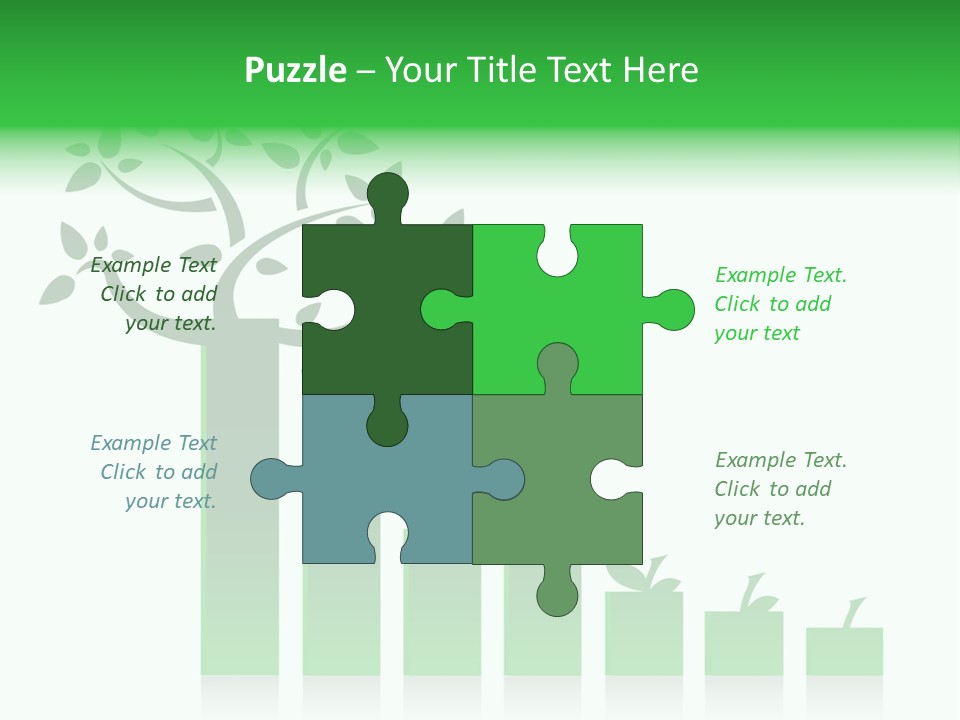 Cartoon People Exercise Young PowerPoint Template