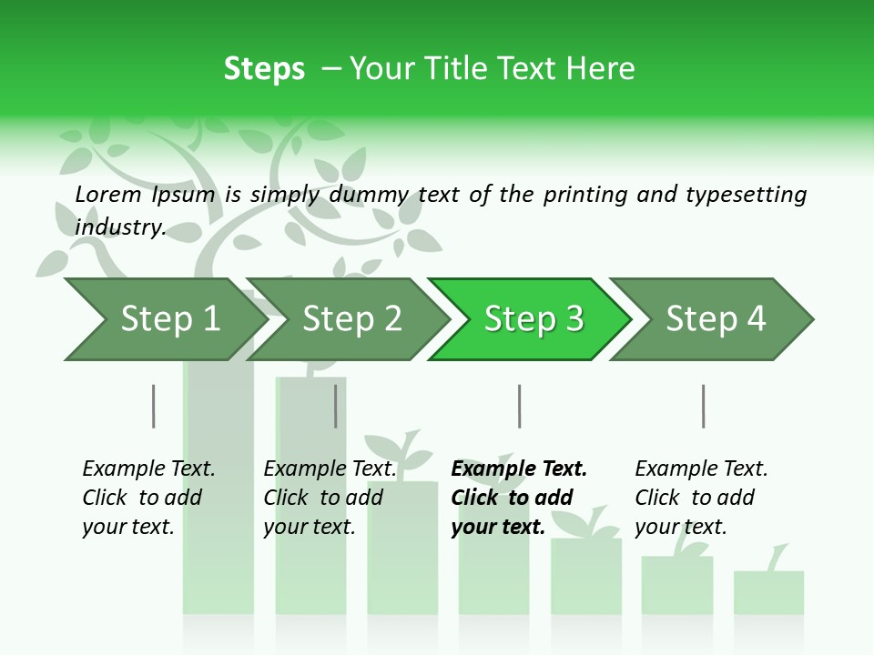 Cartoon People Exercise Young PowerPoint Template