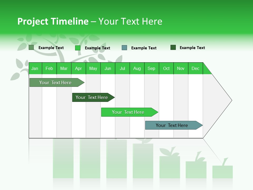 Cartoon People Exercise Young PowerPoint Template