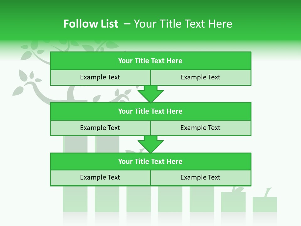Cartoon People Exercise Young PowerPoint Template