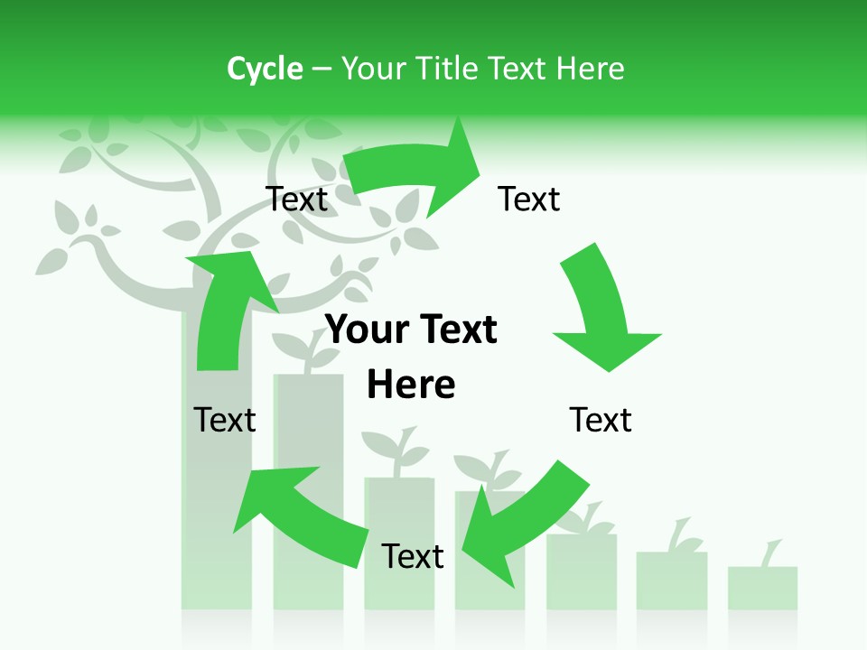 Cartoon People Exercise Young PowerPoint Template