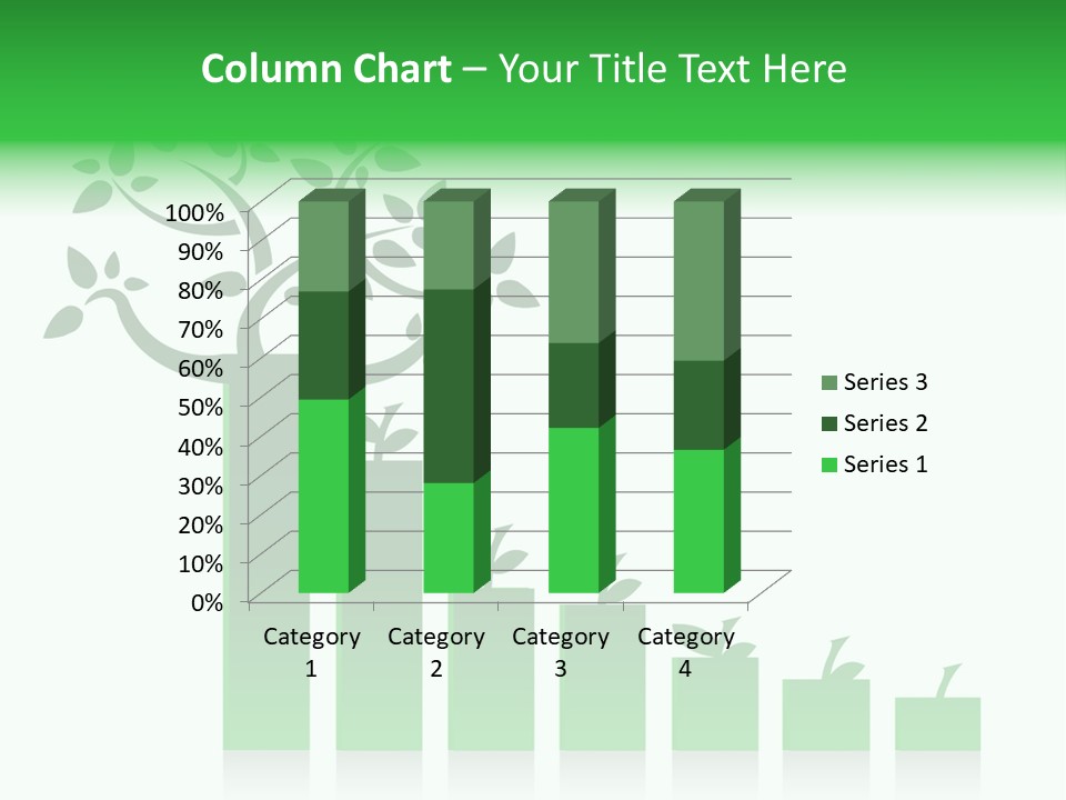 Cartoon People Exercise Young PowerPoint Template