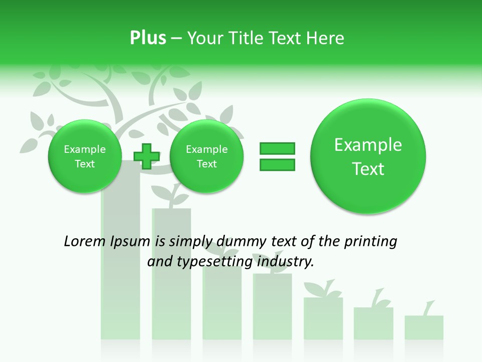 Cartoon People Exercise Young PowerPoint Template