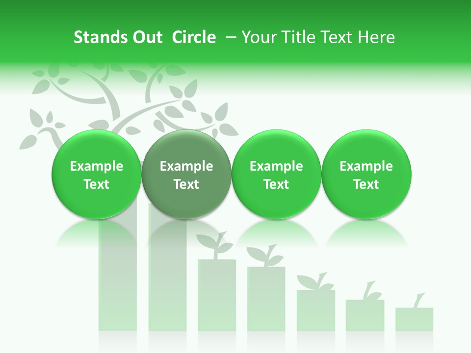 Cartoon People Exercise Young PowerPoint Template